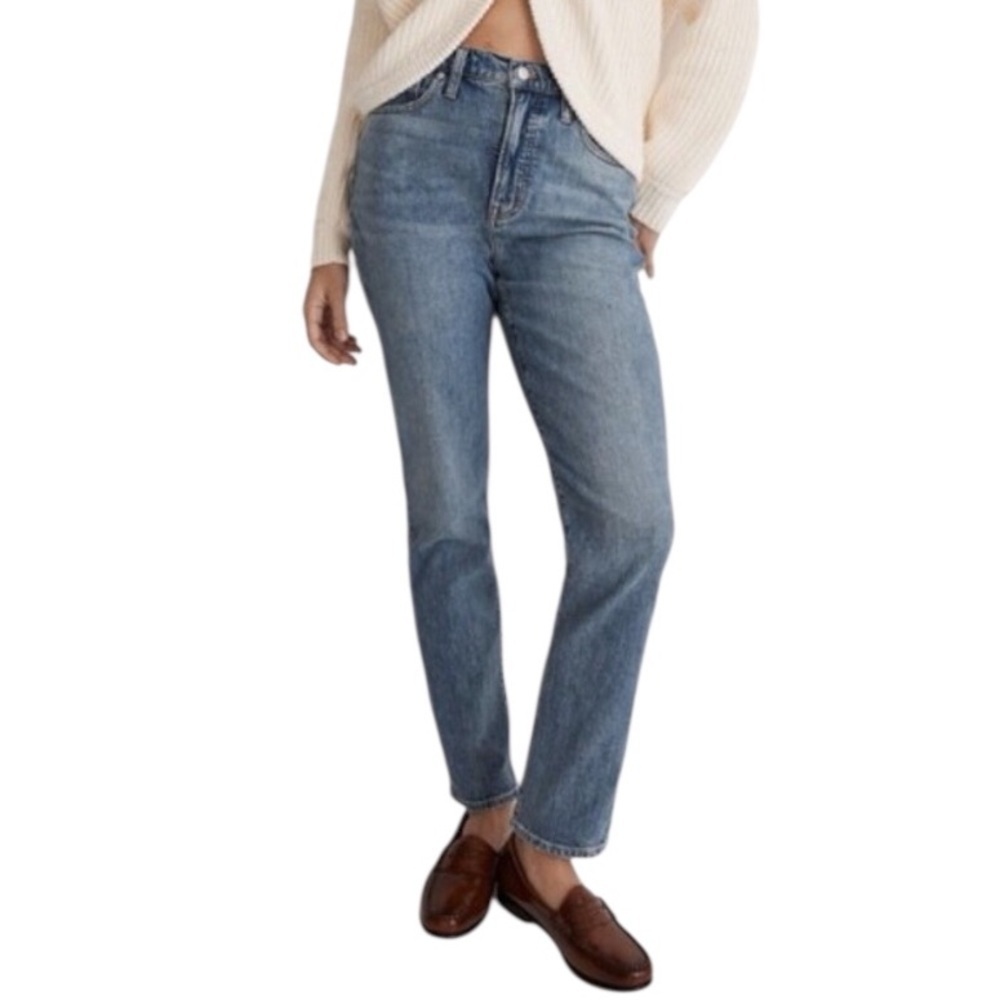 MADEWELL The Perfect Vintage Jean in Heathcote Wash Size 27 High Rise